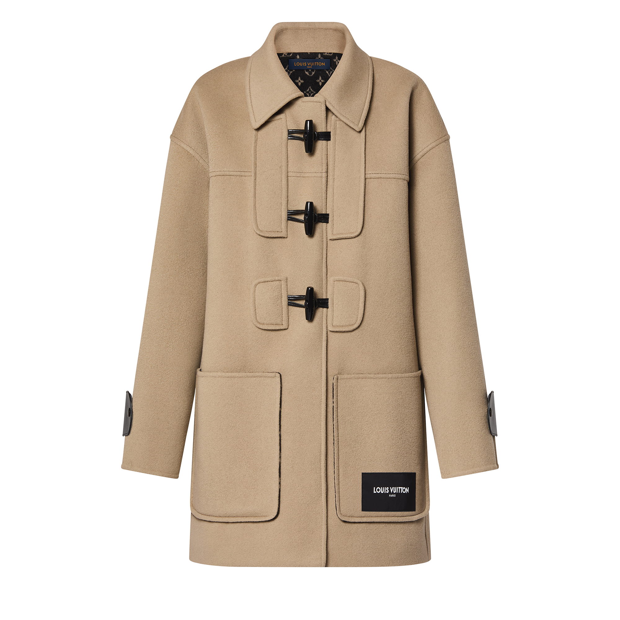 Burberry wool clearance duffle coat womens